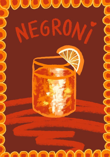 Quadro Cocktail Negroni