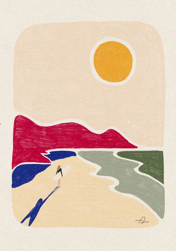 Quadro Long Days by Fabian Lavater