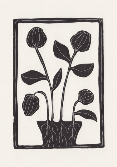 Quadro Floral Serenity Lino Print
