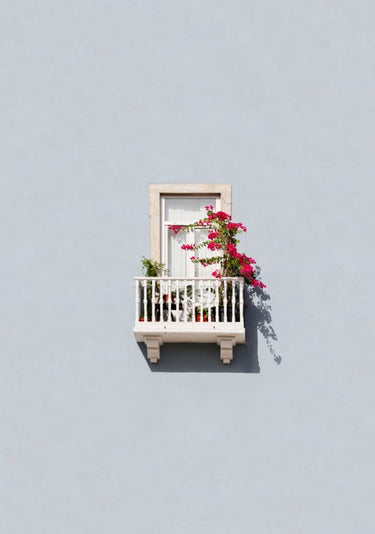 Quadro Flower Balcony Portugal Lr