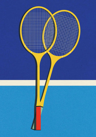 Quadro Wooden Badminton Rackets