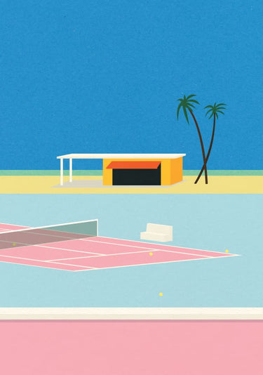 Quadro Tennis By the Beach
