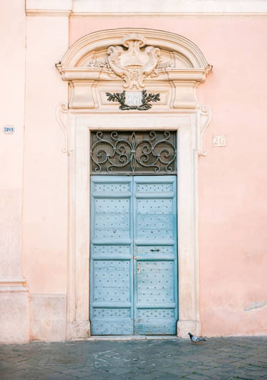 Quadro Pastel Trastevere Rome Italy Travel Photography