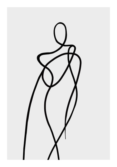 Quadro Abstract Body no. 1 - Obrah | Quadros e Posters para Transformar a Parede
