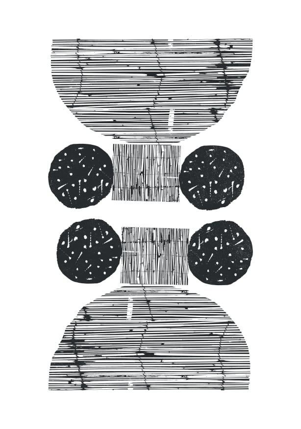 Quadro Abstract Still Life Collage - Obrah | Quadros e Posters para Transformar a Parede