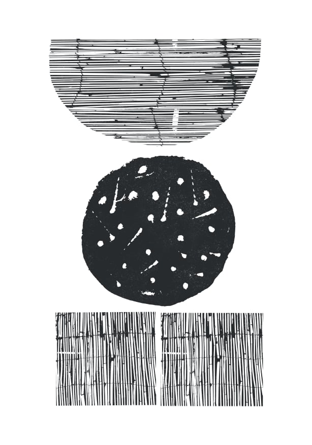 Quadro Abstract Still Life Collage Sculpture - Obrah | Quadros e Posters para Transformar a Parede