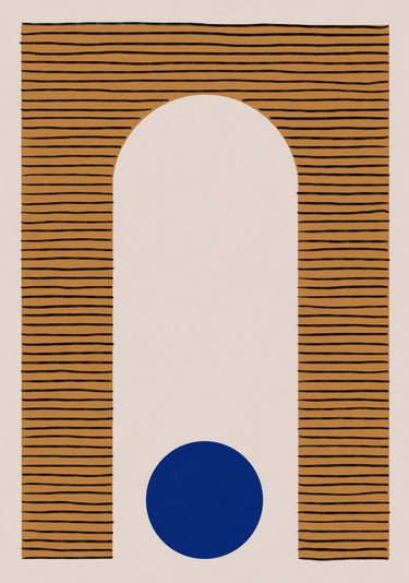 Quadro Blue Circle #1