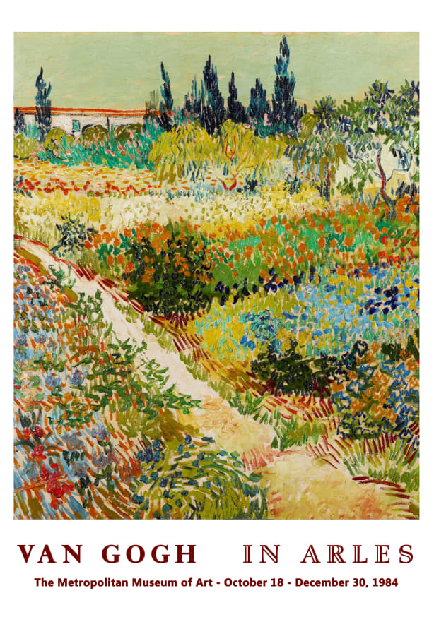 Quadro Arles By Van Gogh - Obrah | Quadros e Posters para Transformar a Parede