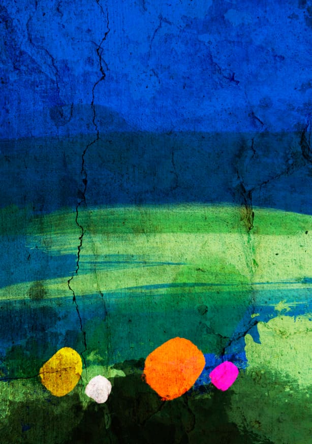 Quadro A Walk in the Meadow - Obrah | Quadros e Posters para Transformar a Parede