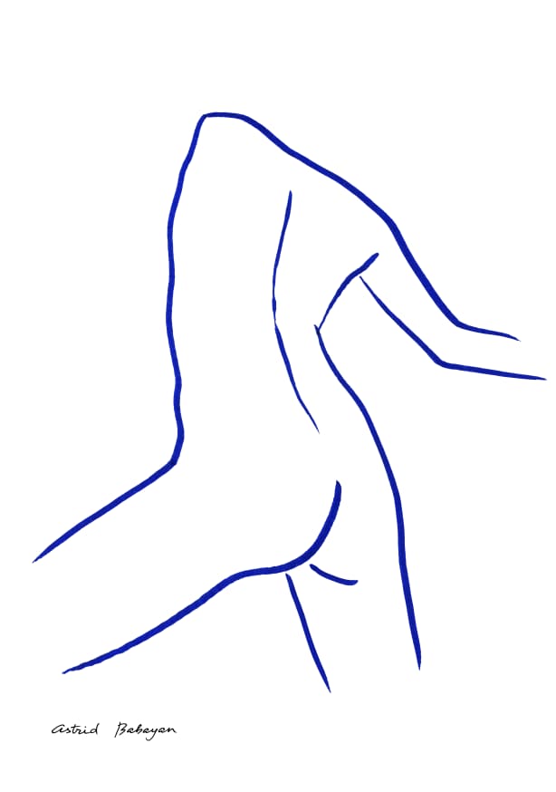 Quadro Blue Line 2