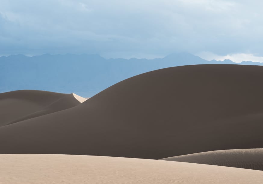 Quadro A Wall of Sand in the Desert