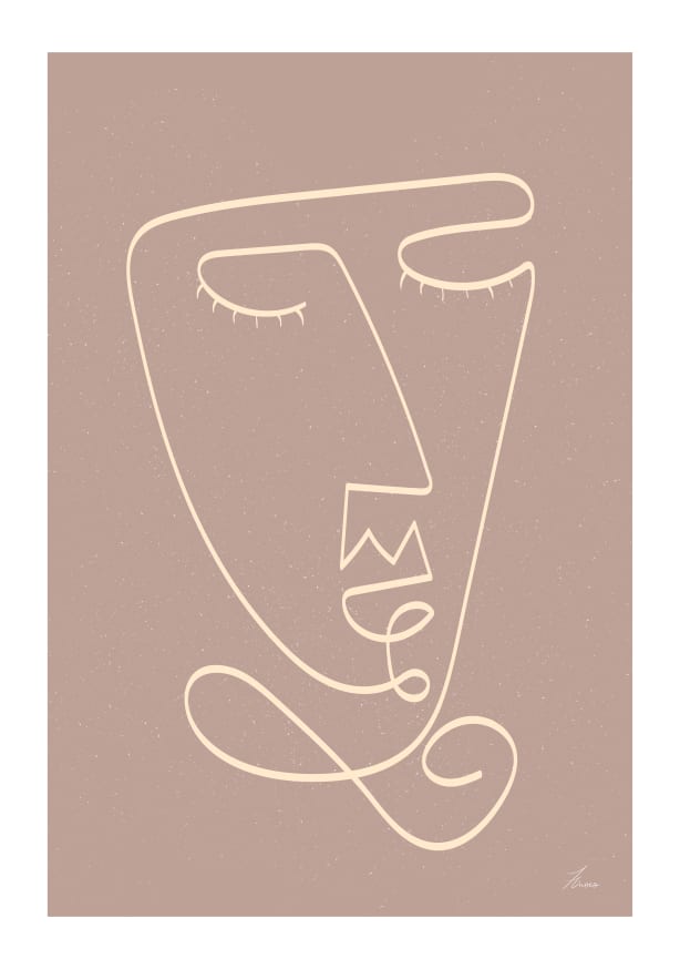 Quadro Faces Male Mask - Obrah | Quadros e Posters para Transformar a Parede