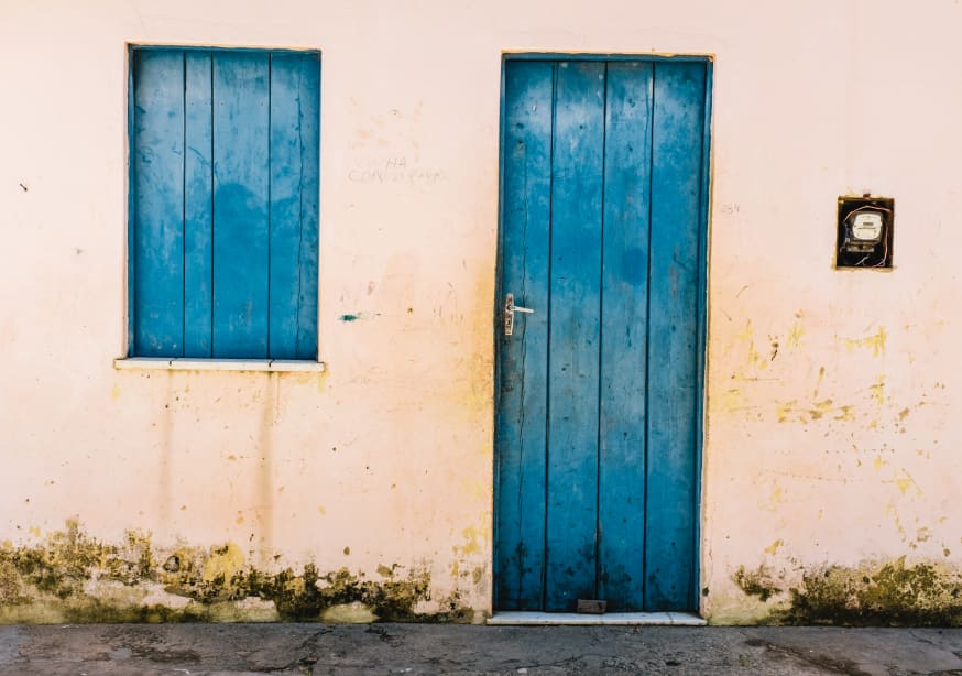 Quadro Fachada do Sertão Rosa - Obrah | Quadros e Posters para Transformar a Parede