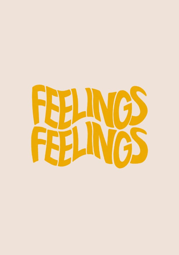 Quadro Feelings Yellow - Obrah | Quadros e Posters para Transformar a Parede