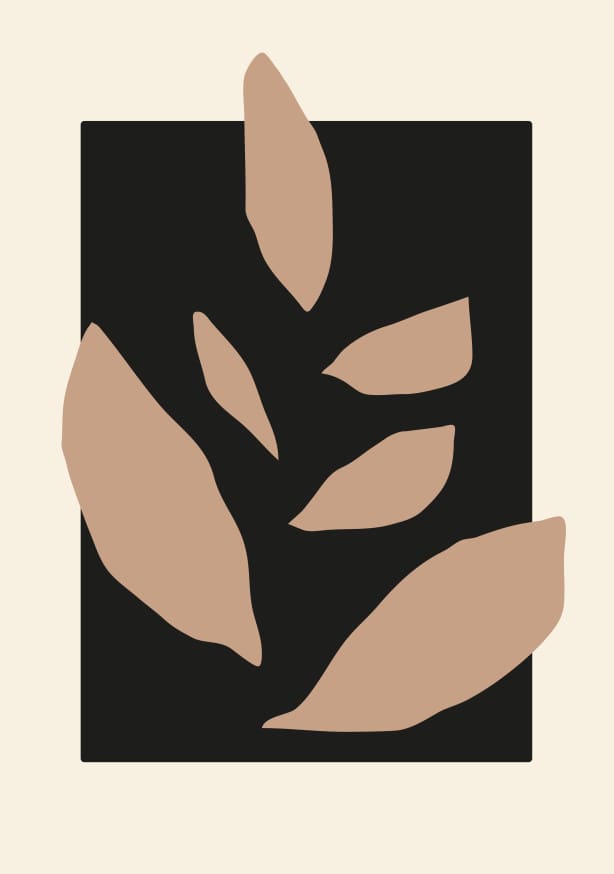 Quadro Flowers and Forms V - Obrah | Quadros e Posters para Transformar a Parede