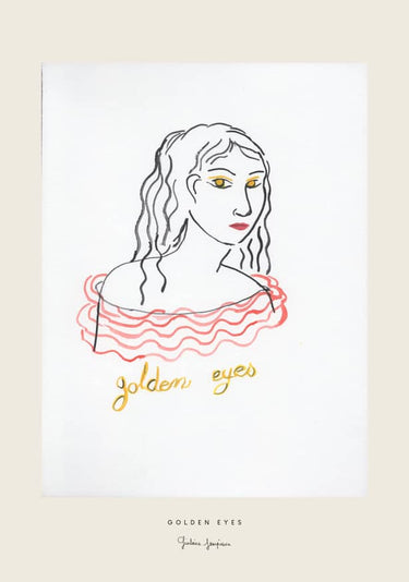 Quadro Golden Eyes