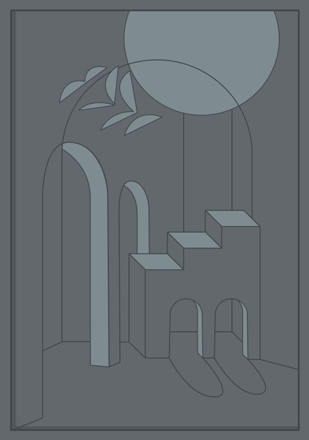 Quadro Horizons Collection Blue - Obrah | Quadros e Posters para Transformar a Parede