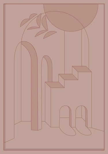 Quadro Horizons Collection Pink - Obrah | Quadros e Posters para Transformar a Parede