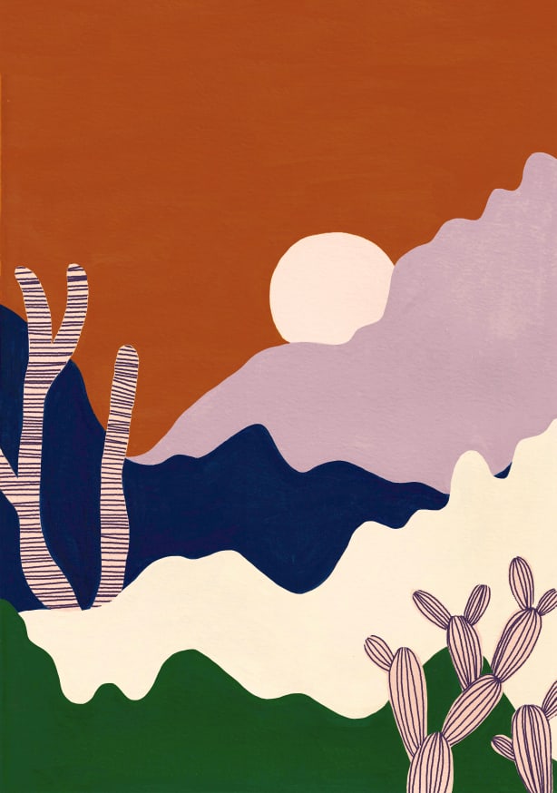 Quadro Intangible Land I - Obrah | Quadros e Posters para Transformar a Parede