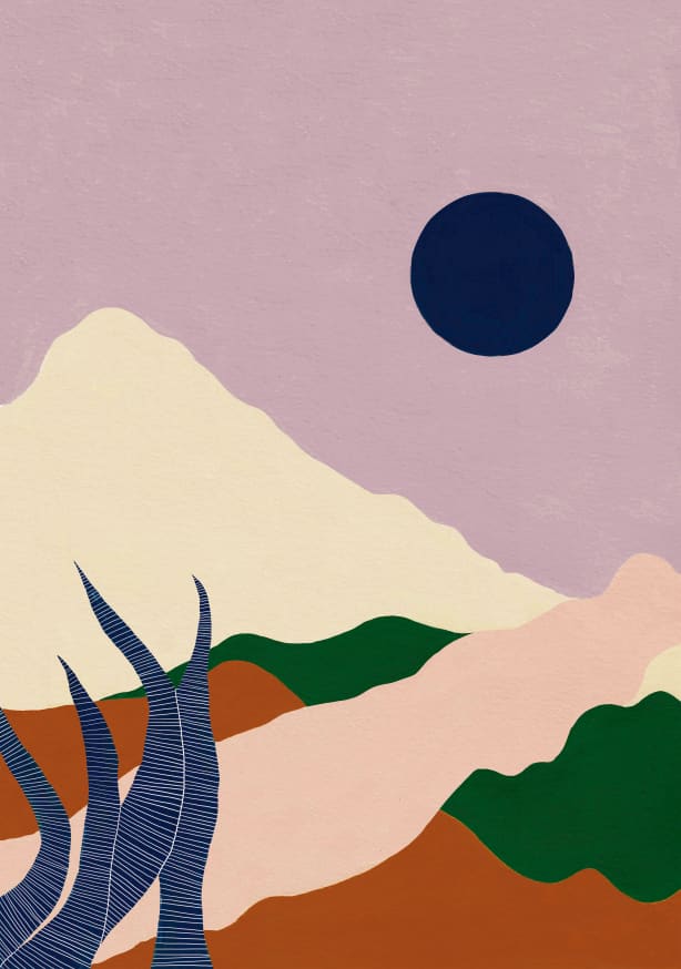 Quadro Intangible Land II - Obrah | Quadros e Posters para Transformar a Parede