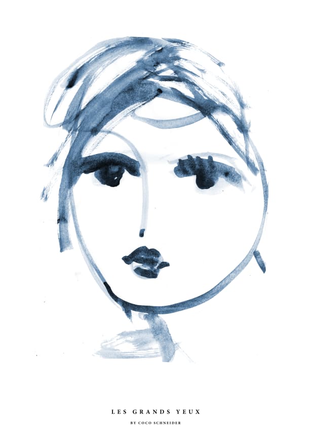 Quadro Les Grands Yeux