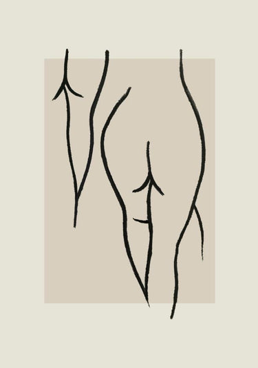 Quadro Life Drawing no 2 - Obrah | Quadros e Posters para Transformar a Parede