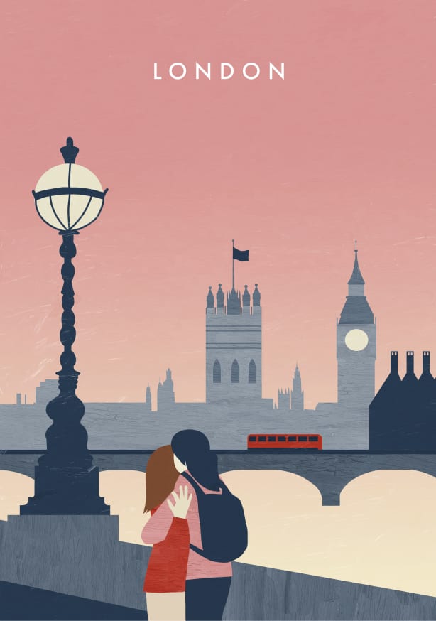 Quadro London - Obrah | Quadros e Posters para Transformar a Parede