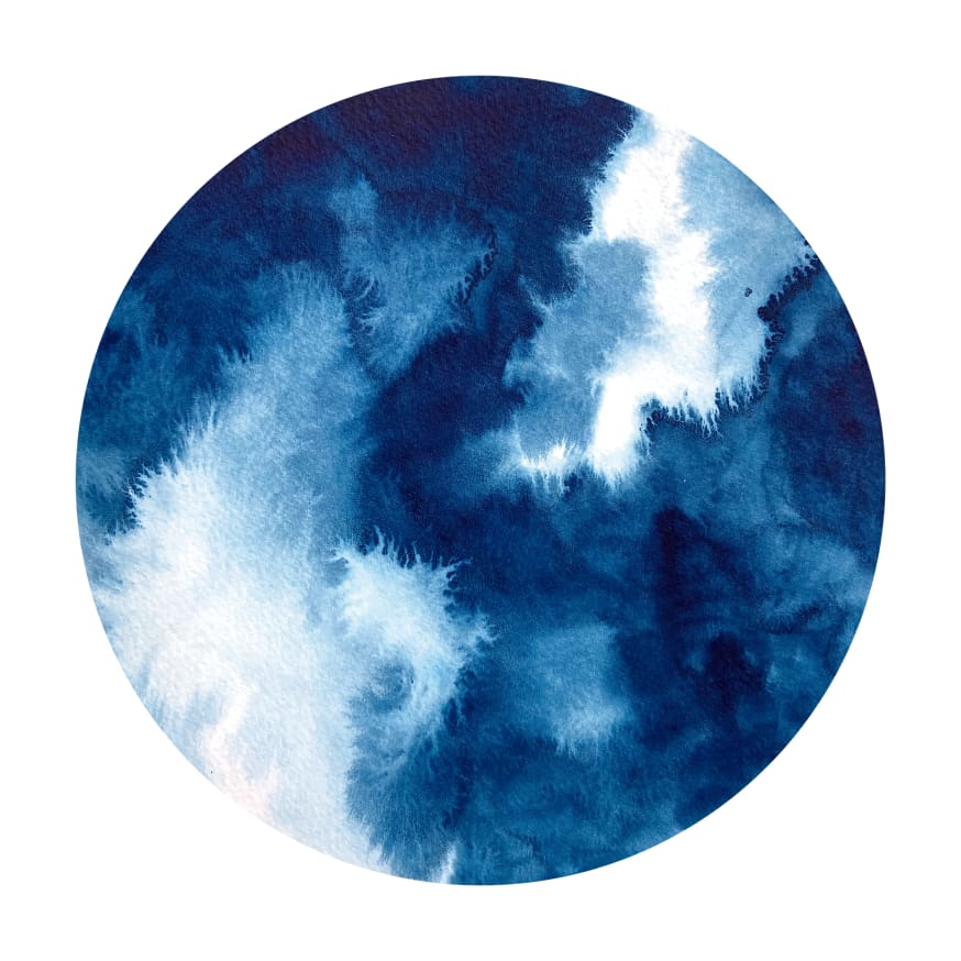 Quadro Mar Redondo - Obrah | Quadros e Posters para Transformar a Parede