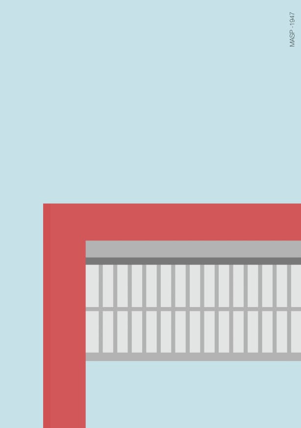 Quadro Masp Minimalista - Obrah | Quadros e Posters para Transformar a Parede