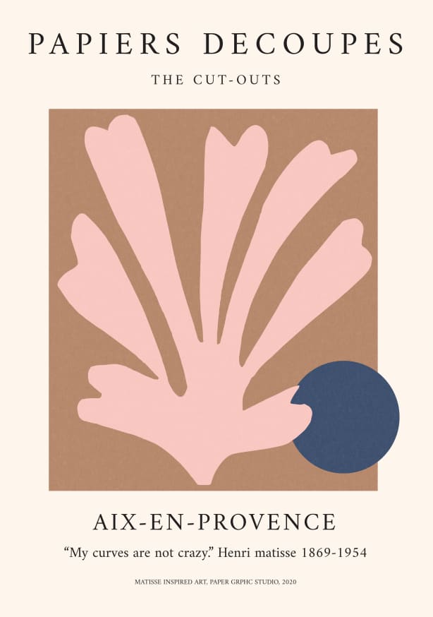 Quadro Matisse Inspired Art 1 - Obrah | Quadros e Posters para Transformar a Parede