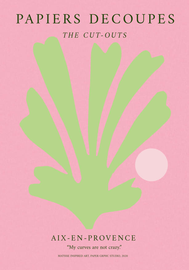 Quadro Matisse Inspired Art 10 - Obrah | Quadros e Posters para Transformar a Parede