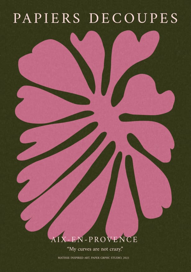 Quadro Matisse Inspired Art 12 - Obrah | Quadros e Posters para Transformar a Parede