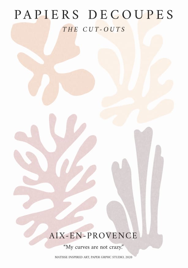 Quadro Matisse Inspired Art 4 - Obrah | Quadros e Posters para Transformar a Parede