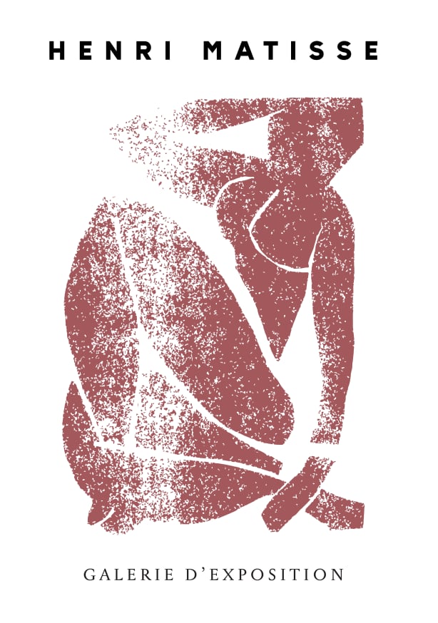 Quadro Matisse Lithograph Series Pink - Obrah | Quadros e Posters para Transformar a Parede