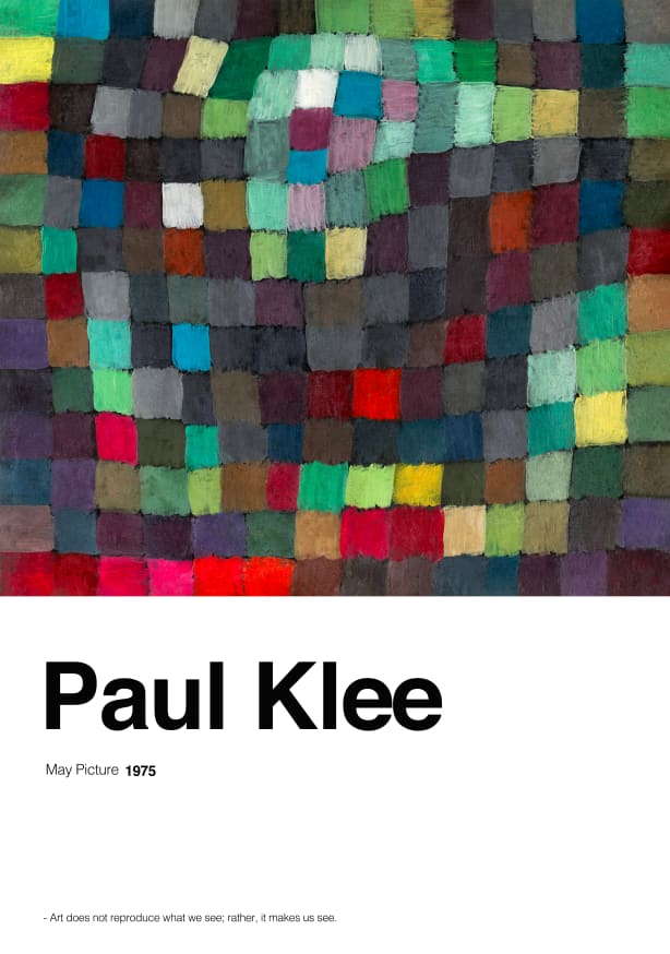 Quadro May Picture by Paul Klee - Obrah | Quadros e Posters para Transformar a Parede