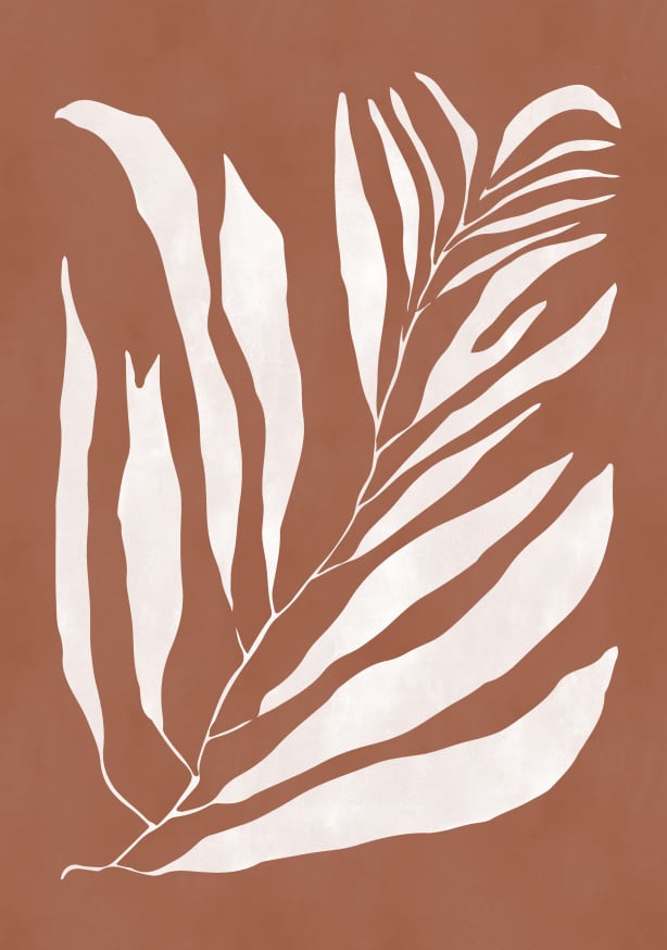 Quadro Mid Century Botanical 01 - Obrah | Quadros e Posters para Transformar a Parede