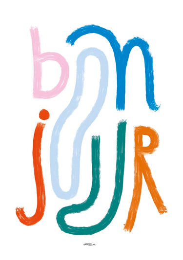Quadro Bonjour