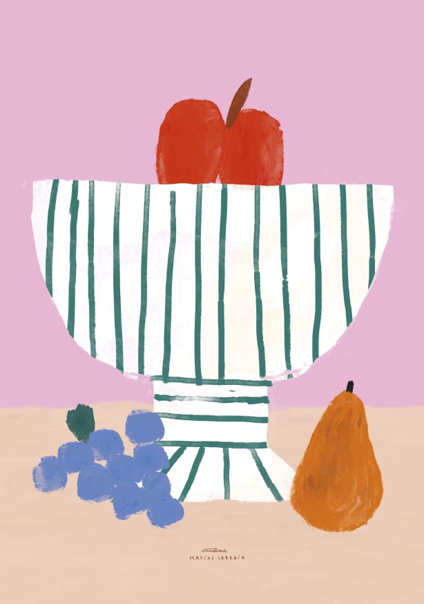 Quadro Bowl of Fruits