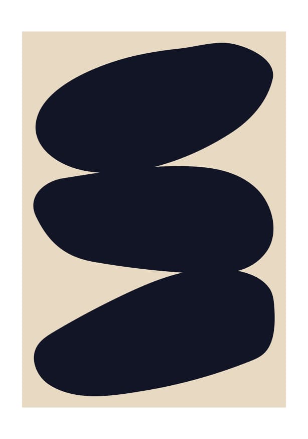 Quadro Organic Forms Blue
