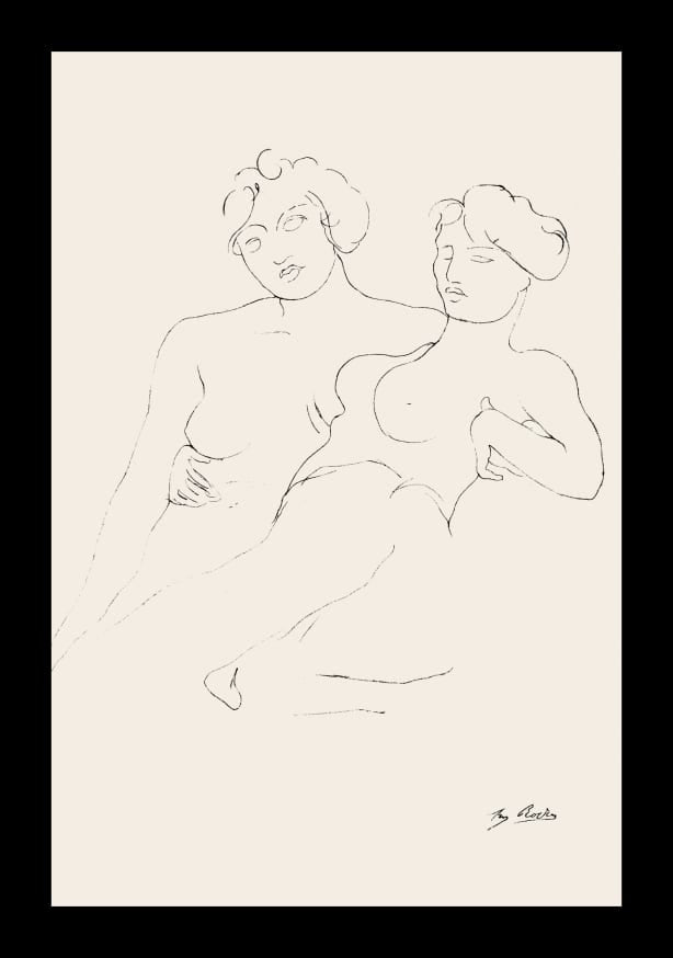 Quadro Rodin Lines