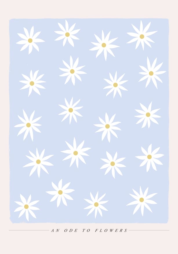 Quadro Ode To Flowers - Obrah | Quadros e Posters para Transformar a Parede