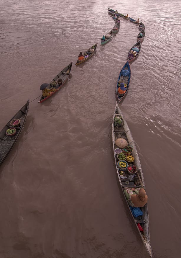 Quadro Pulang Berderet By Ahmad Baihaki