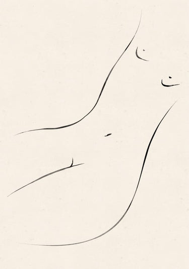 Quadro Minimal Nude