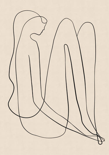 Quadro Nude Sketch Play 1