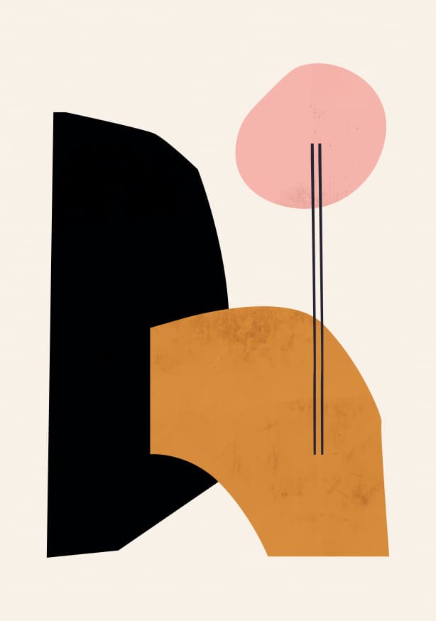 Quadro Rustic Shapes 5