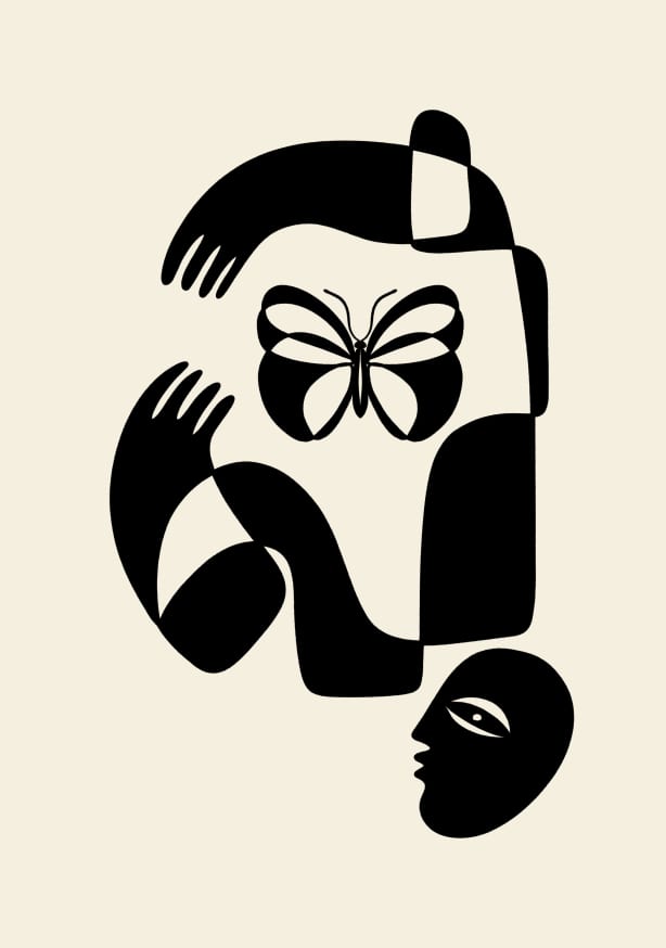 Quadro The Butterfly Effect 1 - Obrah | Quadros e Posters para Transformar a Parede