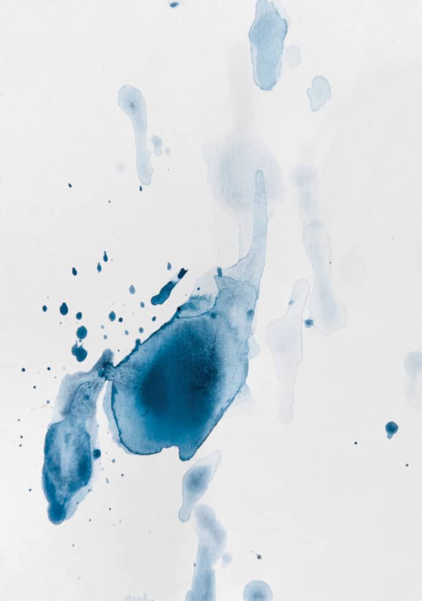 Quadro Sea Blue Abstract Aquarelle I - Obrah | Quadros e Posters para Transformar a Parede