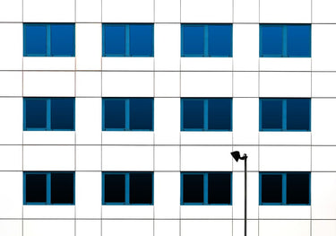 Quadro Serenade in Blue By Hans Wolfgang Hawerkamp - Obrah | Quadros e Posters para Transformar a Parede