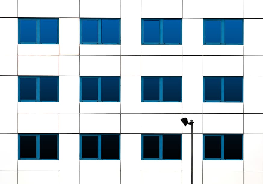 Quadro Serenade in Blue By Hans Wolfgang Hawerkamp - Obrah | Quadros e Posters para Transformar a Parede