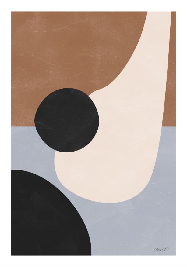 Quadro Shapes Blobs no. 1 - Obrah | Quadros e Posters para Transformar a Parede